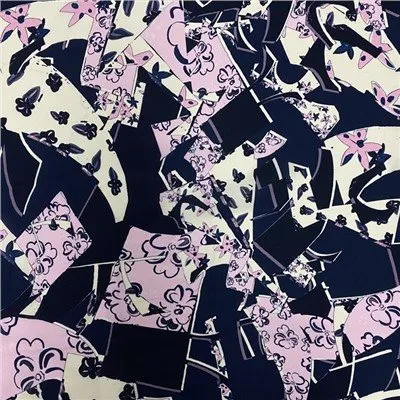 Digitaldruck Schwerer Georgette Stoff