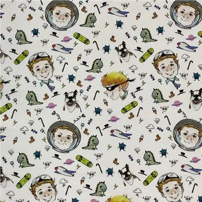 Digital Printingr Baumwoll-Twill-Stoff