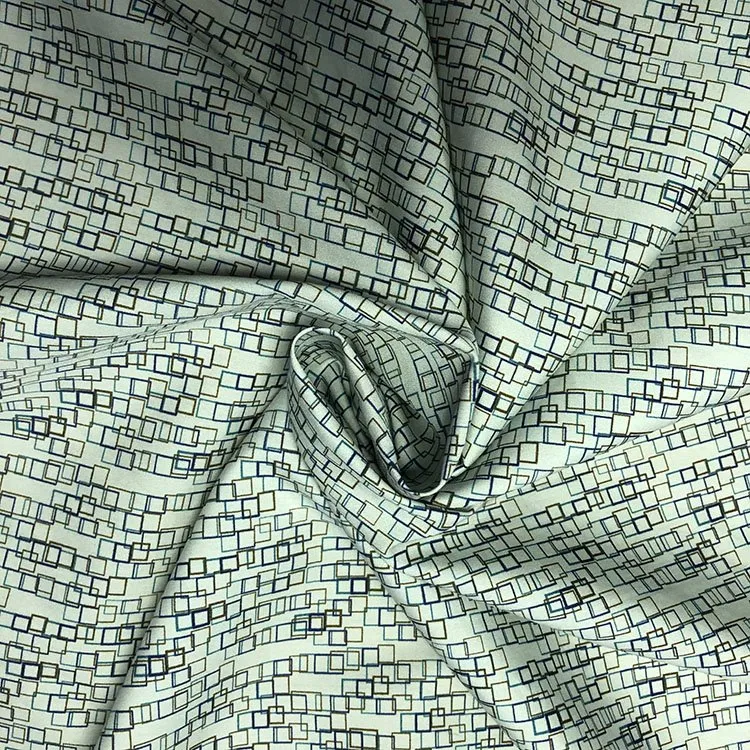 Faltbare quadratische Tencel Baumwollpopeline Stoffe