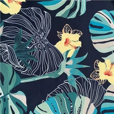 Hawaiianischer Druckstoff von The Yard