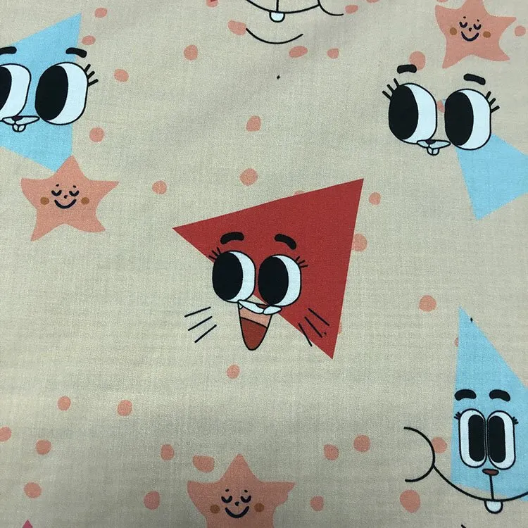 Star Triangle Tencel Rayon Twill-Stoffe